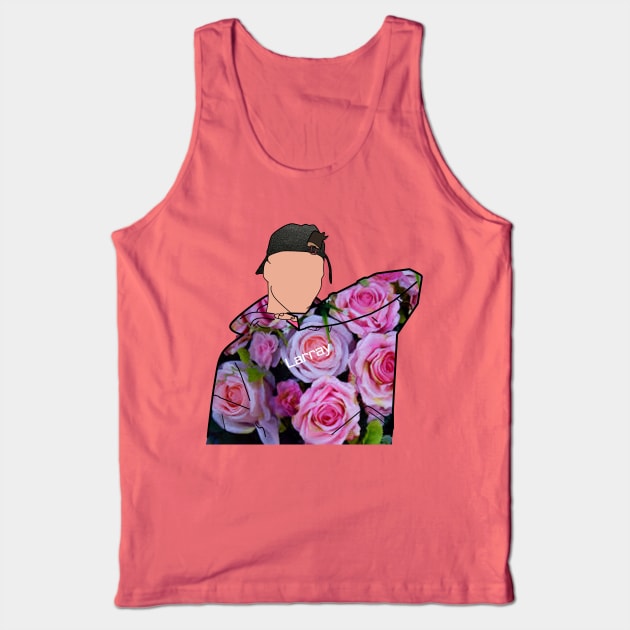 Larray- Digital Art- Pink Roses Jumper Tank Top by Vtheartist